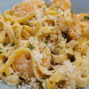 Shrimp Scampi is quite yummy and full of flavor with just the right hint of spice. YUMMY