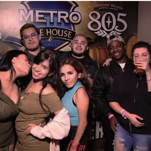 Friends for life at the tavern