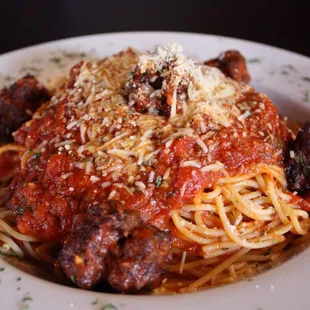 Spaghetti Meatballs