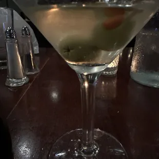 Dirty martini
