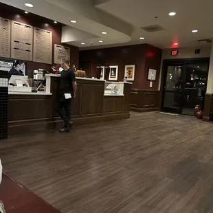 a man standing in front of the counter