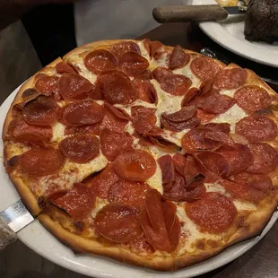 Pepperoni pizza
