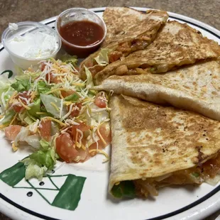 Steak with Cheese and Sauteed Onions Quesadilla!!