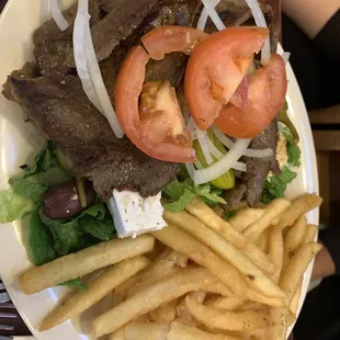 Gyro Platter &amp; Fries
