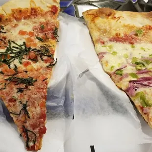 Vegetarian slices