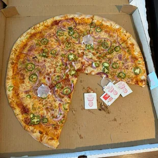 The 24 inch pizza ..