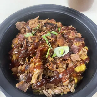 Pulled pork bowl