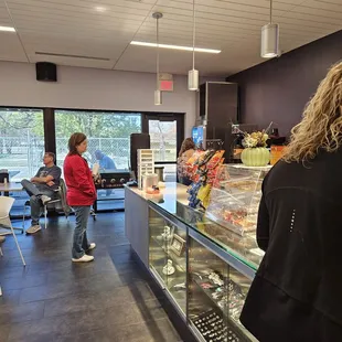 interior, sushi and sashimi