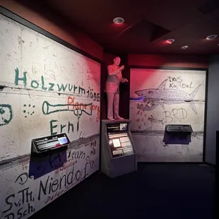 A portion of The Berlin Wall.