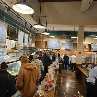 customers at the counter
