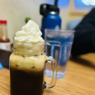 Iced cafe de olla