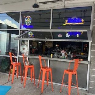 Outdoor seating