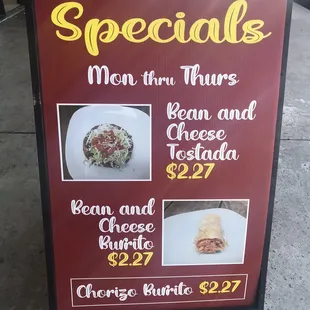 Can&apos;t beat these specials!