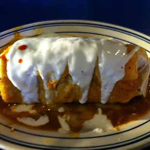 Chili Verde Burritos