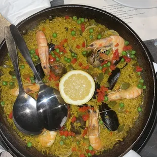 Seafood Paella