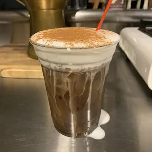 Cold Brew, Cold Foam- brown sugar cinnamon