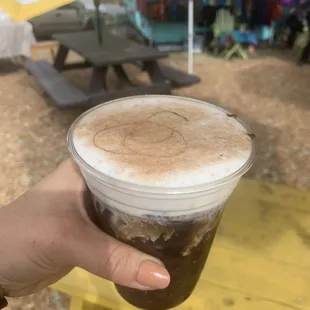Mocha Cold Brew Cinnamon Cold Foam