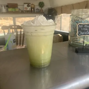 Matcha Iced Latte
