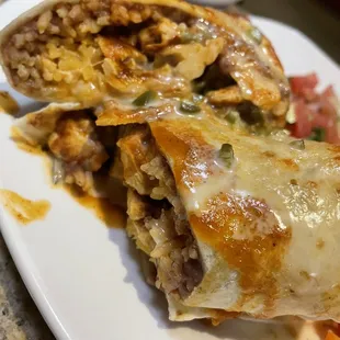 Burrito de pollo.. a must try