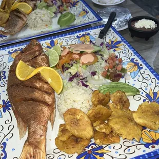 Mojarra frita
