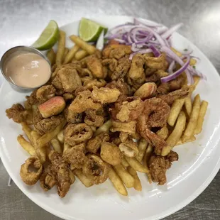 Picada de mariscos
