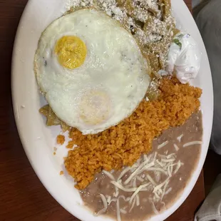 Plato de Chilaquiles