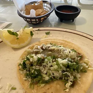Taco de verdura