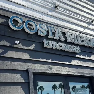 the front of the restaurant