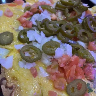 Nachos w/extra veggies!