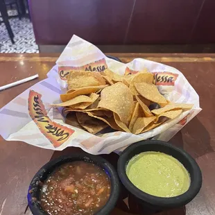 Complimentary Chips and Salsa