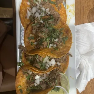 Birria tacos