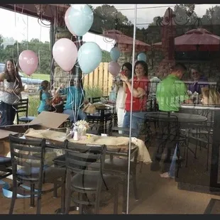 They take reservations for parties and events.