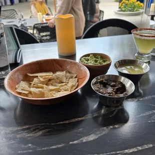 Loved the salsa and guacamole!