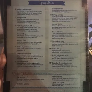 Zarandeado Octopus