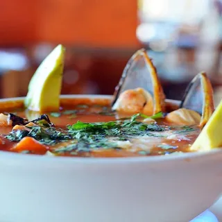 Tlalpeno Marisco Soup