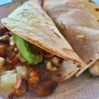 Fish Al Pastor Plate