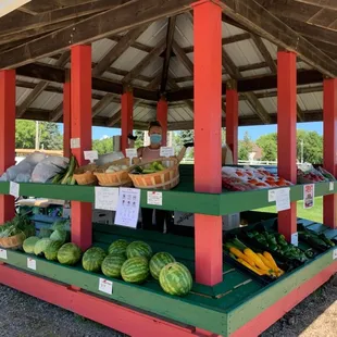 Cornstand open 9:30 to 6 Daily but Seasonal