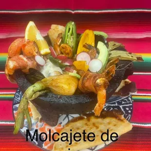 Molcajete de mariscos