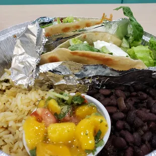 Raspberry Chicken Tacos! Very good!