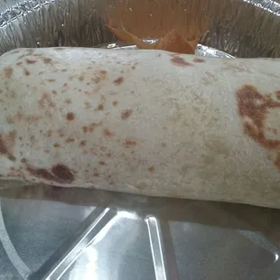 Chicken burrito  $7.89
