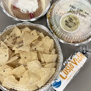 Chips &amp; Queso Tres Leches Baja Bowls