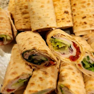 Lavash Turkey Wraps