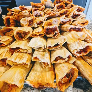 Pork Tamales for Party