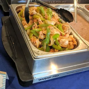 Chicken Fajitas Buffet
