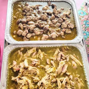 Chicken and Pork Chile Verde