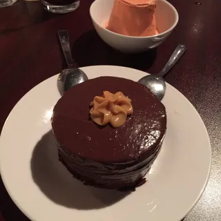 Chocolate Cake and Lucuma