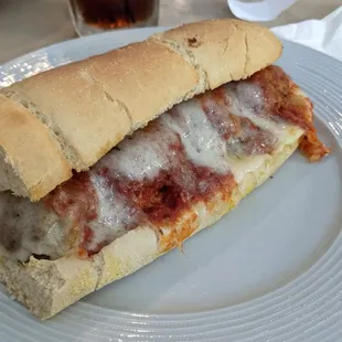 Mmmmmm meatball hoagie