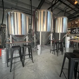 Brewing area