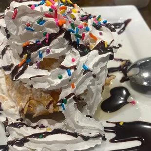 Fried ice cream