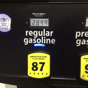 Loving these prices $2.89 a gallon